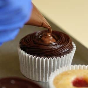 Nutella Hazelnut Cupcake