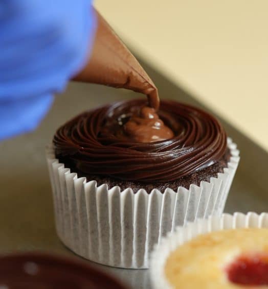 Nutella Hazelnut Cupcake