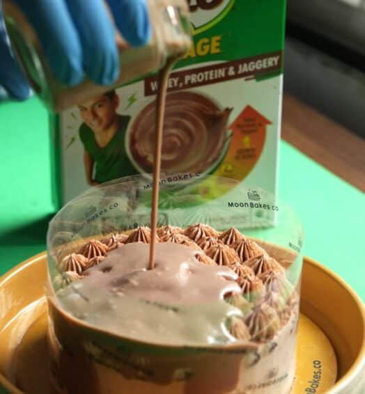 Milo Pull up cake