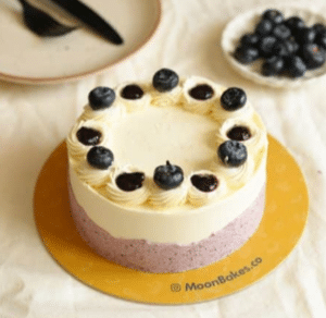 Vanilla Blueberry Cake