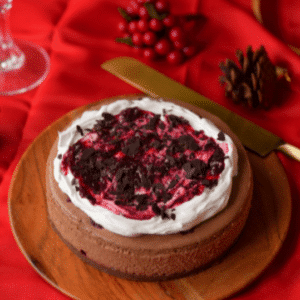 Chocolate Cherry Cheesecake