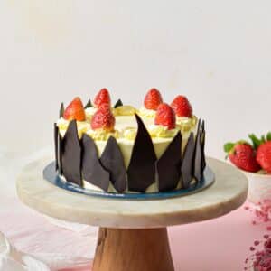 STRAWBERRY BLACKFOREST CAKE