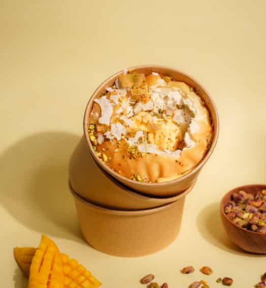 MANGO PISTACHIO BAKLAVA ICECREAM TUB